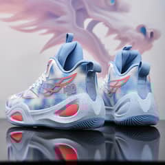 DANWEILE - Zapatillas de baloncesto para estudiantes para hombrea-azul