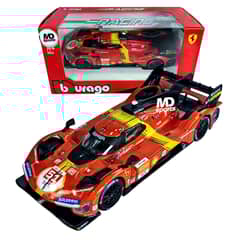 BBURAGO - Auto Ferrari 499p WEC 24H LeMans 2023 Caja Normal 1:43