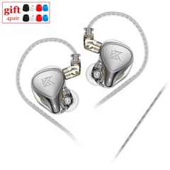 KZ - Audífonos ZEX PRO in ear con MIC Plata