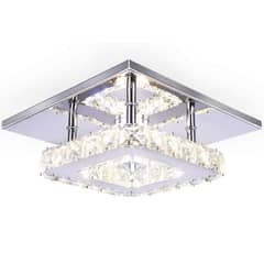 HOME NEAT - Lámpara LED Techo de Cristal