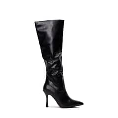 CHINITOWN - Bota Larga Mujer Negro Gunhilda