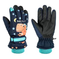 EDWINAYY - Guantes Nieve Ski Termicos Niños Guantes Invierno Esqui Nina