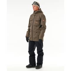 RIP CURL - Parka Snow Flowxpert Café Hombre - Café