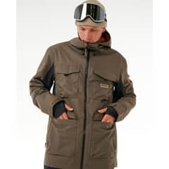 RIP CURL - Parka Snow Flowxpert Café Hombre - Café