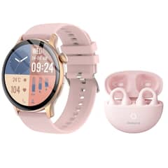 LENOVO - Toumi Watch GT-H5 Amoled y LP25 De Audífonos tws Rosa