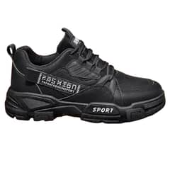 DANWEILE - Zapatos trabajo antideslizantes portivos informales para hombre-Negro
