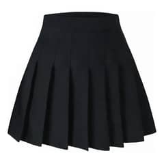EDWINAYY - Falda Short Minifalda Plisada 2 En 1 Falda + Pantalón Corto