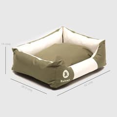 KULCAN - Cama Mascotas Perros y Gatos Verde