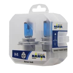 NARVA - Ampolleta Halógena H4 12V 6055W P43T38 T4625 Azul (Par)