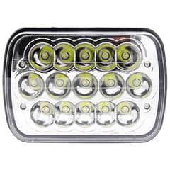 GENERICO - Seal Beam Led 7 Pulgadas 45W Epistar 10-30V Rectangular Low/High H6054/6053