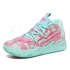 DANWEILE - Basketball Breathable Confortable Men Zapatos De Mujer- arcoiris verde