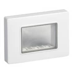 VIMAR - TAPA HIDROBOX IP55 3M BLANCO CTORNILLOS