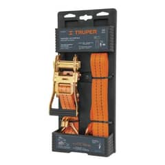 TRUPER - Eslinga Con Carraca De 5 Mt X 112 Para 2250 Kg - Multicolor