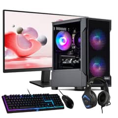 HYPERPC - PC GAMER + MONITOR 24 + Perif: INTEL CORE i3 14100 16gb 1Tb RTX 3050 WiFi