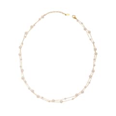 TIOZONEY - Bañado en oro Collar de moda para mujeres