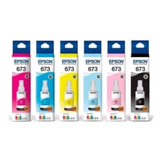 EPSON - TINTA ORIGINAL PACK T673 L1800 L805 L850 L810 L800