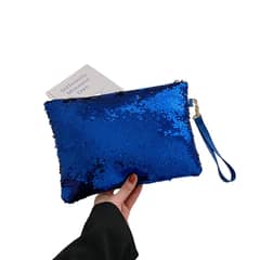 TIOZONEY - Cartera de fiesta Azul