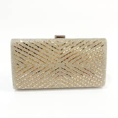 TIOZONEY - Cartera de fiesta Dorado