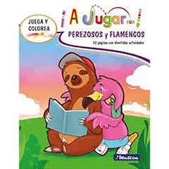 BEASCOA - Libro A jugar con perezosos y flamencos -