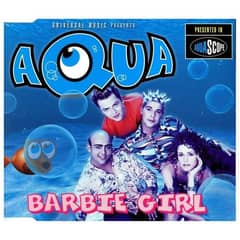 HITWAY MUSIC - AQUA - BARBIE GIRL - CD SINGLE VG++