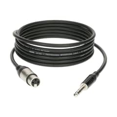 KLOTZ - Cable Xlr Hembra-plug Stereo M1fs1k0500 Negro 5 Metros