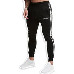 EDWINAYY - Joggers Pantalón Adulto De Varón Pantalones Deportivos Rayas