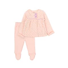 FICCUS - Conjunto Bebé Niña Garden Rosa
