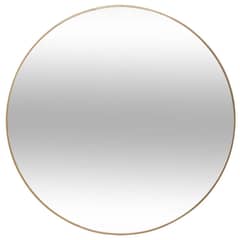 ATMOSPHERA - Espejo Redondo Alice 76 cm Con Borde Metal Dorado