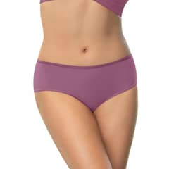 LEONISA - Calzón hípster tela lisa 72307 Morado