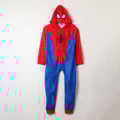 MARVEL - Pijama Polar Niño Spiderman Entero Rojo