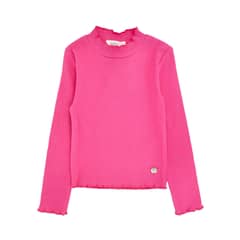 BUBBLE GUMMERS - Poleras Manga Larga Niña Bubblegummers Sierra Fucsia Teens