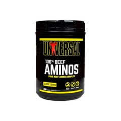 UNIVERSAL NUTRITION - 100% BEEF AMINO 400 TABLETAS - UNIVERSAL