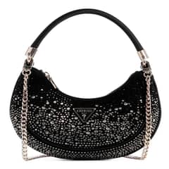 GUESS - Cartera Zalina Small Hobo Mujer Negro