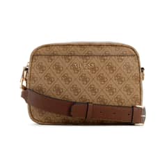 GUESS - Cartera Vikky Ii Camera Crossbody Mujer Café