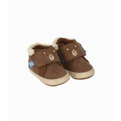 4KIDS - Botín recién nacido con velcro beige 4 Kids