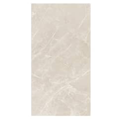 DOER - Lamina De Pvc Estilo Mármol Para Pared 122 Cm X 244 Cm 002 Beige cvetas Blancas