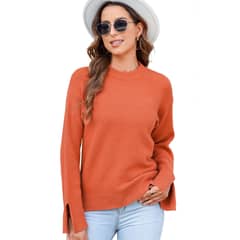 RURUTOTO - Sweater Mujer Naranja