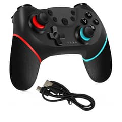 VDVO - Bluetooth Gamepad para Nintendo Switch Pro Negro