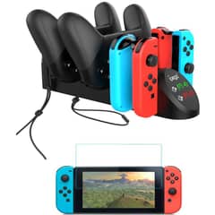 VDVO - Estación de carga de interruptor 6 en 1 para switch joy con pro