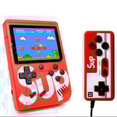 VDVO - Consola Retro Portátil SUP 3" 400 Juegos - Rojo