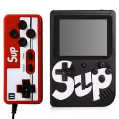 VDVO - Mini consola sup portatil retro 400 juegos con control remoto negro