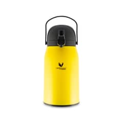 THERMOS - TERMO SIFON VIDRIO 3 LITROS / AMARILLO