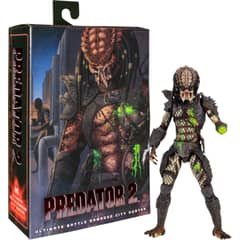 NECA - Figura Predator Battle Damaged City Hunter - Predator 2