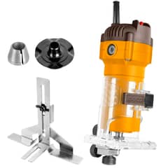 INGCO - Fresadora De Mano Electrica Industrial 600W/6Mm Plm6001