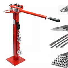 DICAS - Dobladora De Fierros Pletinas Y Tubos Manual Con Pedestal Ferrawyy