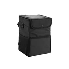 GENERICO - Basurero contenedor auto organizador impermeable DrivePro color negro
