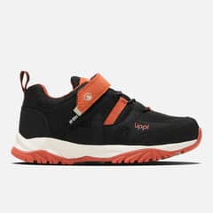 LIPPI - Zapato Niño Tellus Low Kids Negro / Naranjo