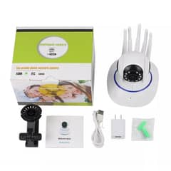 GENERICO - Camara Ip Wifi Hd Motorizada Audio Vision Nocturna 360°
