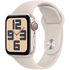 APPLE - Watch SE 2024 GPS 40mm Starlight Aluminio Correa Deportiva M/L