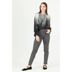 PRIVILEGE - Jeans slim fit gris 2289 - Gris